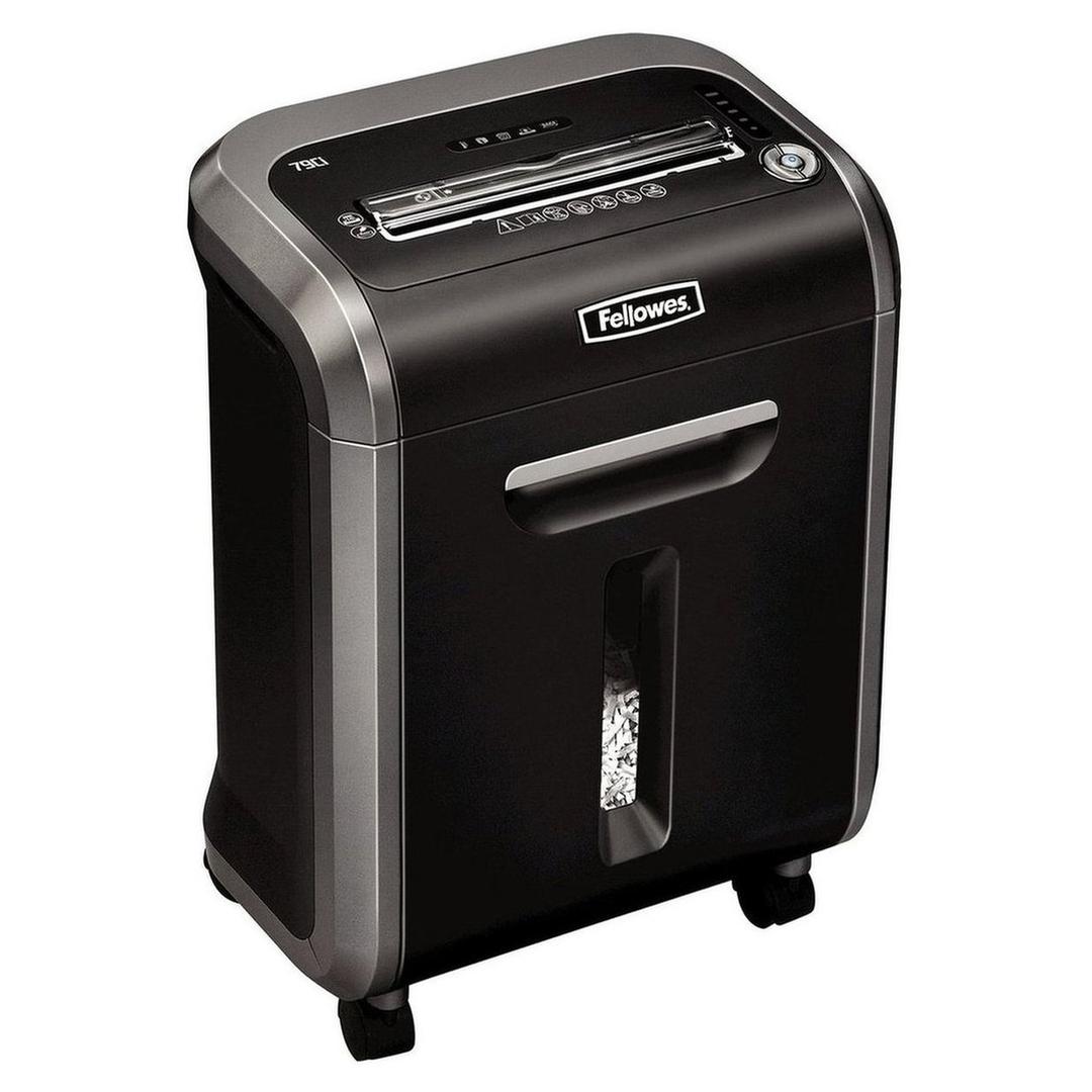 Destructeur de documents confidentiels P4 Coupe croisée Powershred 79Ci 4 x 38 mm FELLOWES — Vue de droite