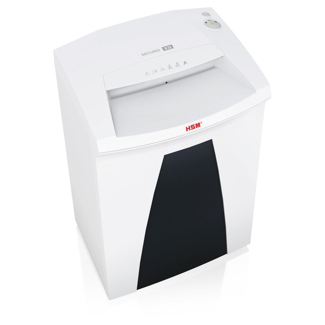 Destructeur de documents secrets P6 Coupe micro-particules B32 Securio 0,78 x 11 mm HSM — Vue de droite