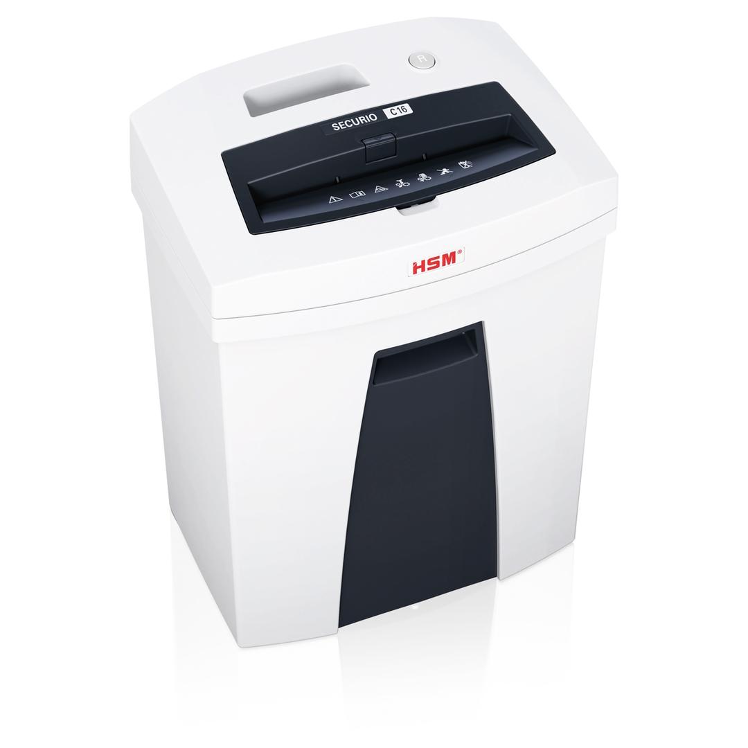 Destructeur de documents confidentiels P4 Coupe croisée C16 Securio 4 x 25 mm HSM — Vue de droite