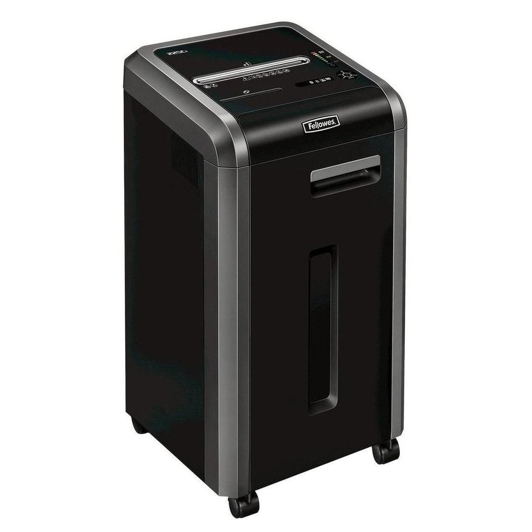 Destructeur de documents confidentiels P4 Coupe croisée Powershred 225Ci 3,9 x 38 mm FELLOWES — Vue de droite