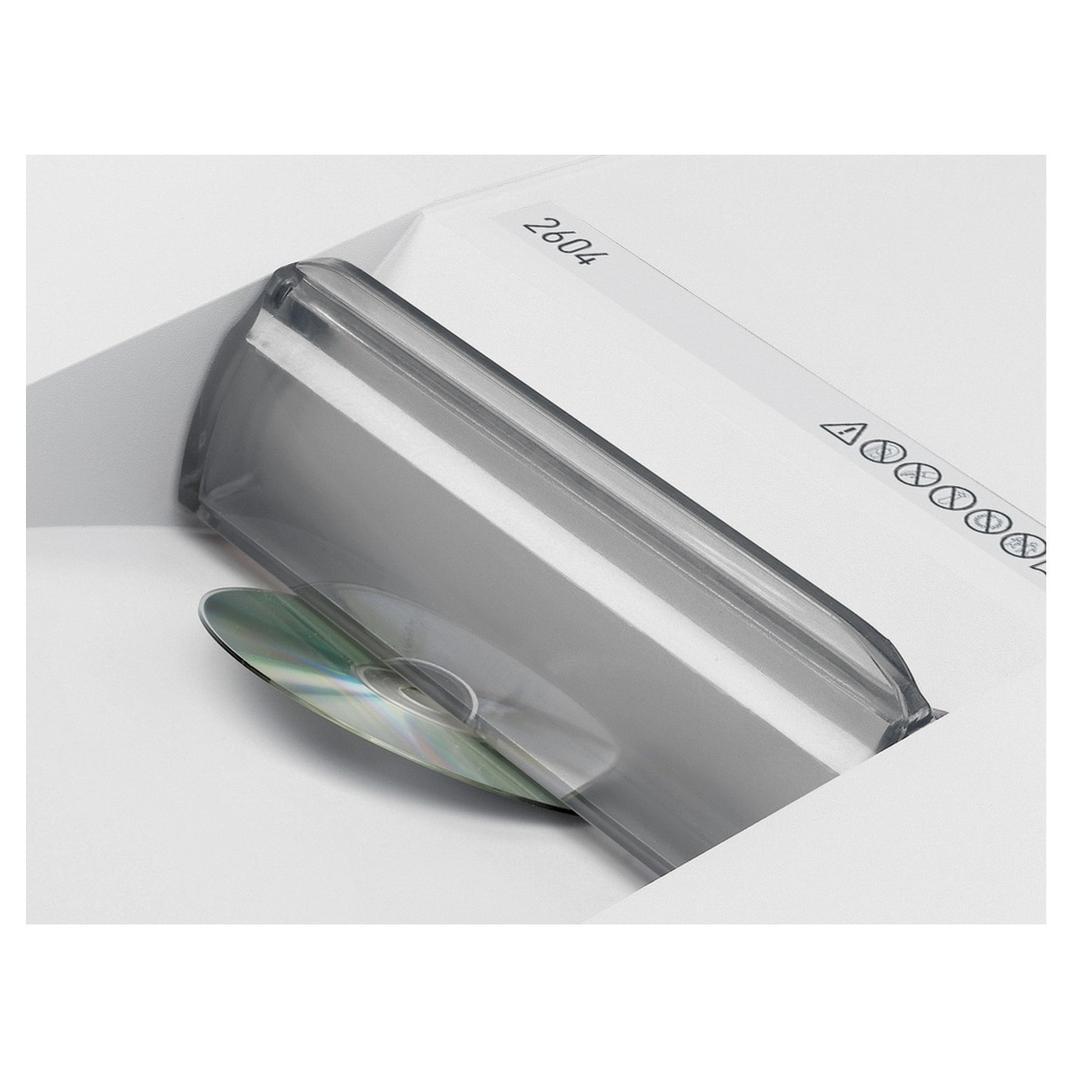 Destructeur de documents P2 Coupe droite 2604 C/F 4 mm IDEAL — Insertion cd