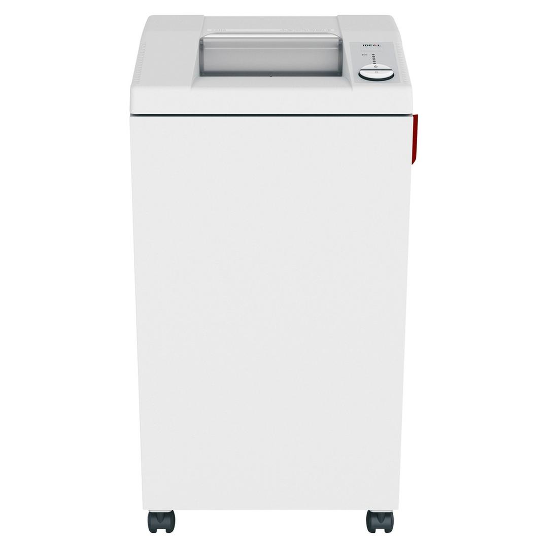 Destructeur de documents confidentiels P4 Coupe croisée 2604 C/C 4 x 40 mm IDEAL — Vue de face