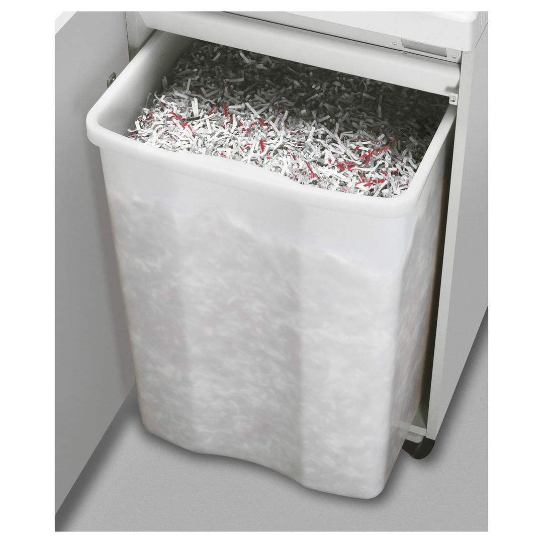 Destructeur de documents très secrets P7 Coupe micro-particules 2605 SM/C 0,8 x 5 mm équipé d'un huileur automatique IDEAL — Bac extractible