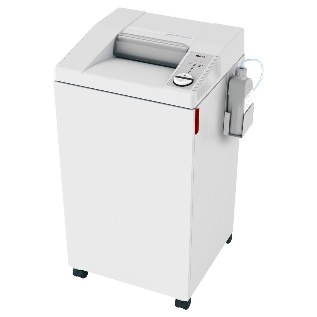 Destructeur de documents très secrets P7 Coupe micro-particules 2605 SM/C 0,8 x 5 mm équipé d'un huileur automatique IDEAL — Base