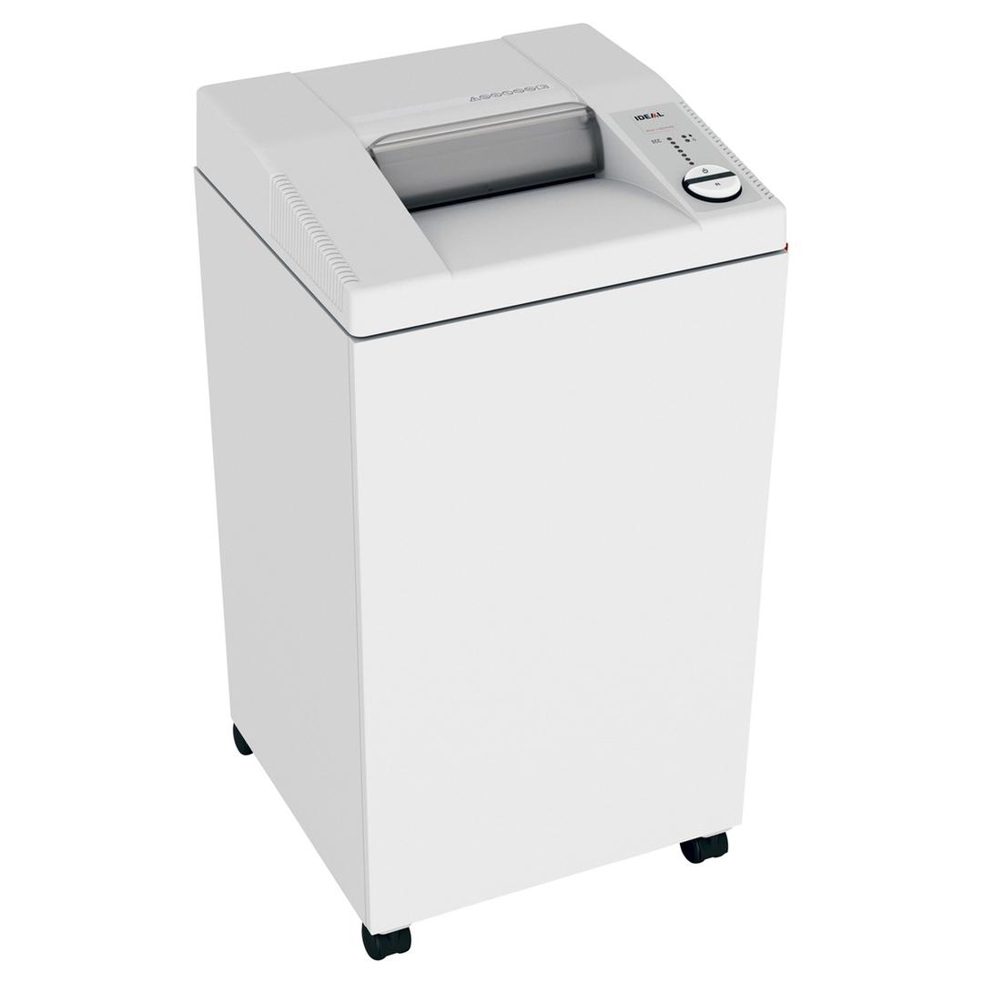 Destructeur de documents très secrets P7 Coupe micro-particules 2605 SM/C 0,8 x 5 mm équipé d'un huileur automatique IDEAL — Vue de droite