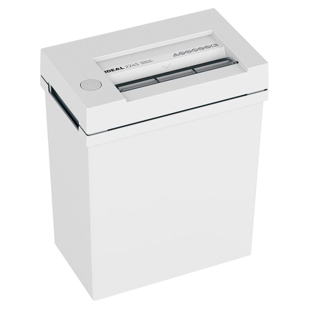 Destructeur de documents confidentiels P4 Coupe croisée 2245 C/C 3 x 25 mm IDEAL — Vue de droite