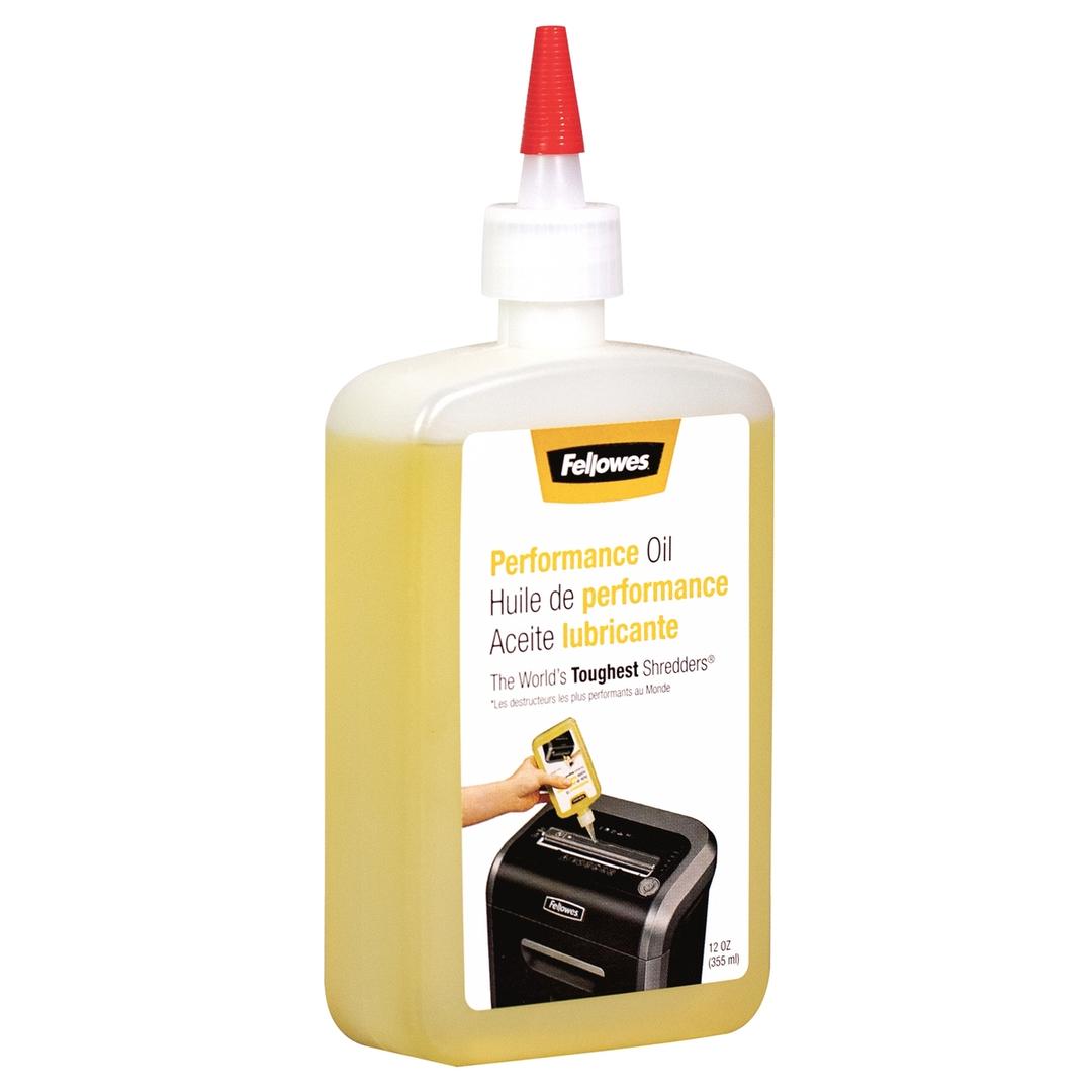 Bouteille d'huile de lubrification 355 ml FELLOWES — Vue de droite