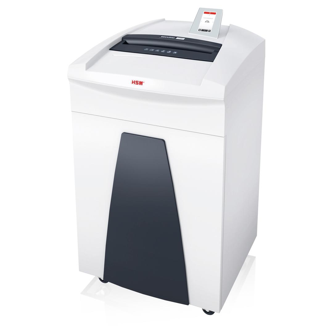 Destructeur de documents confidentiels P4 Coupe croisée Forte capacité Huileur automatique P36i Securio 4,5 x 30 mm Bloc de coupe CD (4 X 7 mm) HSM — Base