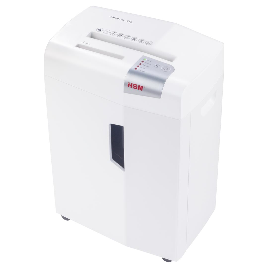 Destructeur de documents confidentiels P4 Coupe croisée X13 Shredstar 4 x 37 mm HSM — Base