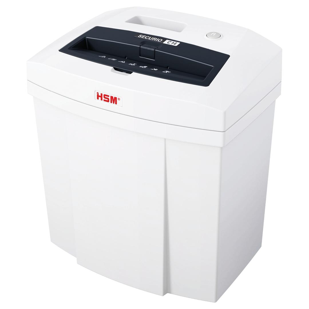 Destructeur de documents confidentiels P4 Coupe croisée C14 Securio 4 x 25 mm HSM — Base
