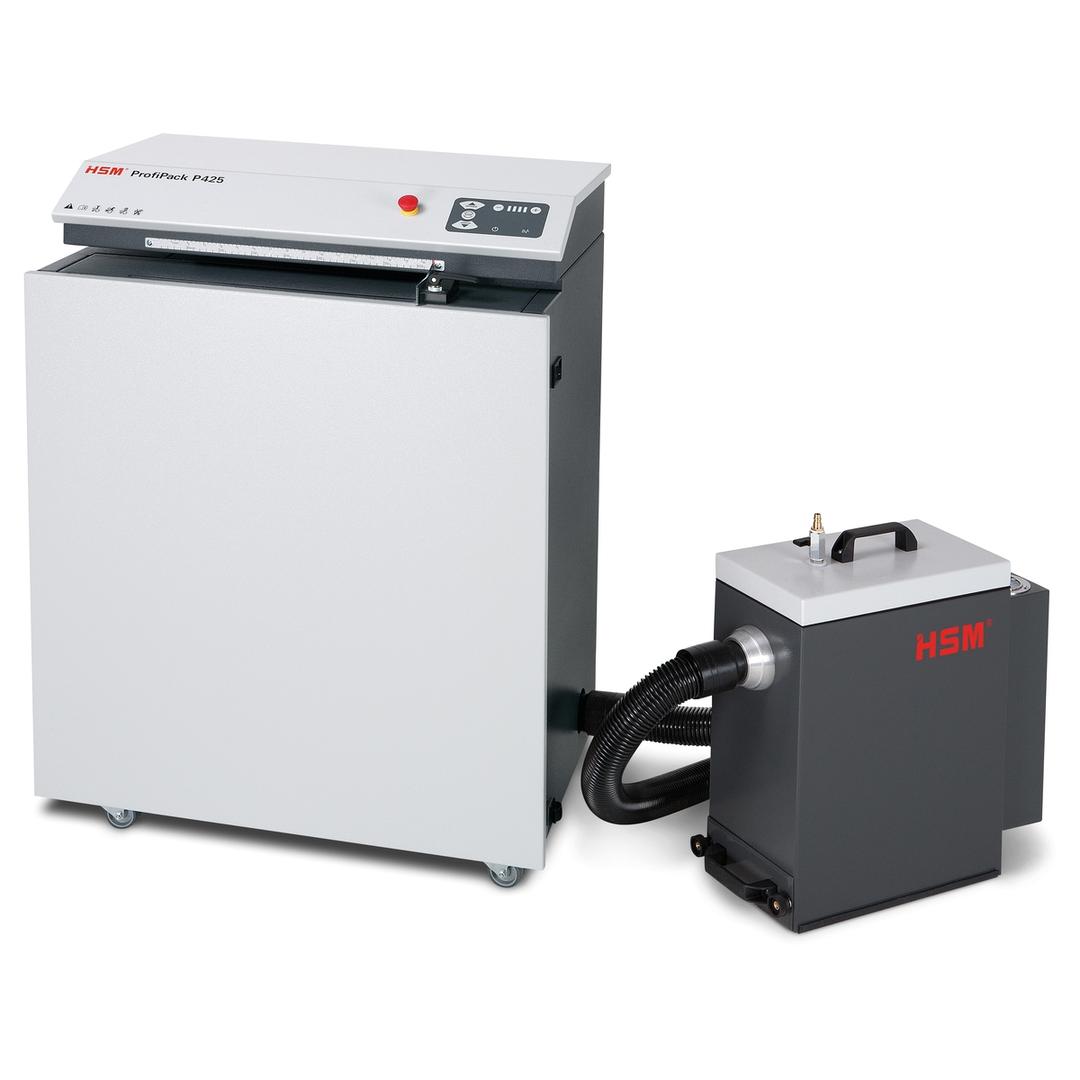 Matelasseur de cartons pour calage ProfiPack P425 monophasé avec kit d'adaptation pour aspiration HSM — Base
