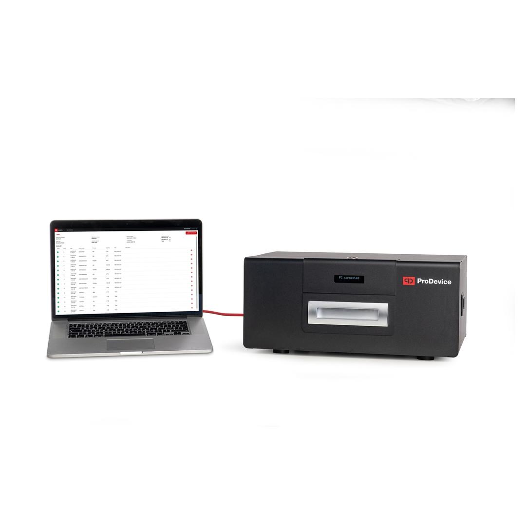 Démagnétiseur ASM120 Basic Degausser PRODEVICE — Application ordinateur