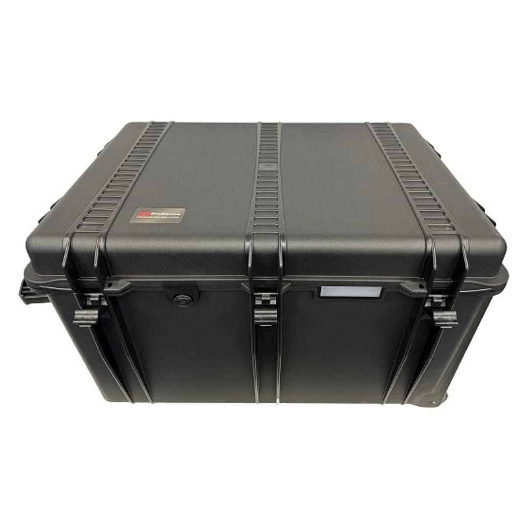Valise de transport étanche IP67 pour destructeur MMD360+ Valise de transport MMD360+ PRODEVICE - Valise de transport PRODEVICE pour destructeur de disques durs MMD360+, fermée