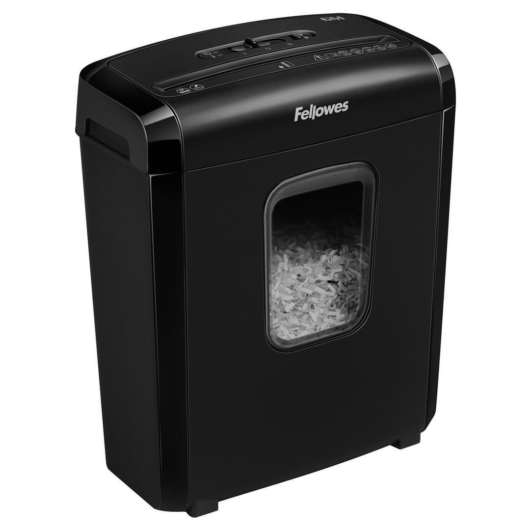 Destructeur de documents confidentiels P4 Coupe croisée Powershred 6M 4 x 12 mm FELLOWES — Vue de droite