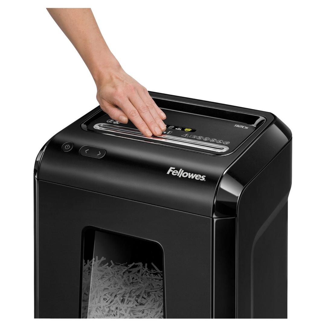 Destructeur de documents confidentiels P4 Coupe croisée Powershred 92CS 4 x 38 mm FELLOWES — Safe sense