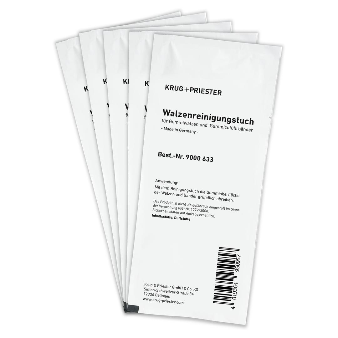 Lot de 5 lingettes de nettoyage des rouleaux et courroies IDEAL — Base