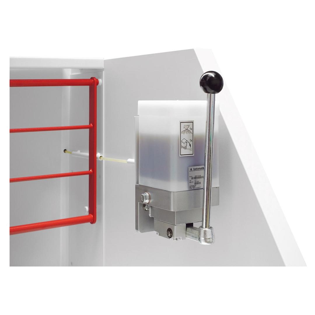 Destructeur de documents P2 Coupe droite Forte capacité 5009 C/C 8 X 40-80 mm IDEAL — Details huileur automatique