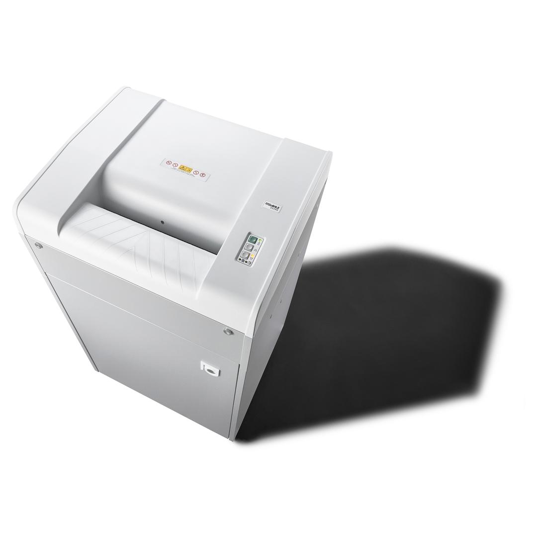 Destructeur de documents P2 Coupe droite Professional 119 6 mm DAHLE — Vue de dessus