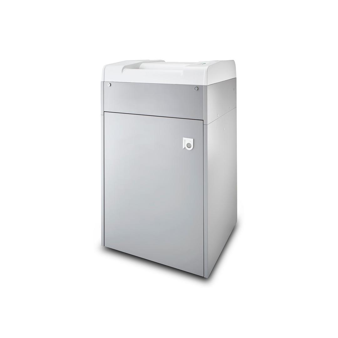 Destructeur de documents très confidentiels P5 Coupe croisée Professional 519 2 x 15 mm DAHLE - Vue de face du destructeur de documents DAHLE 519 Professional 2 x 15 mm, porte fermée