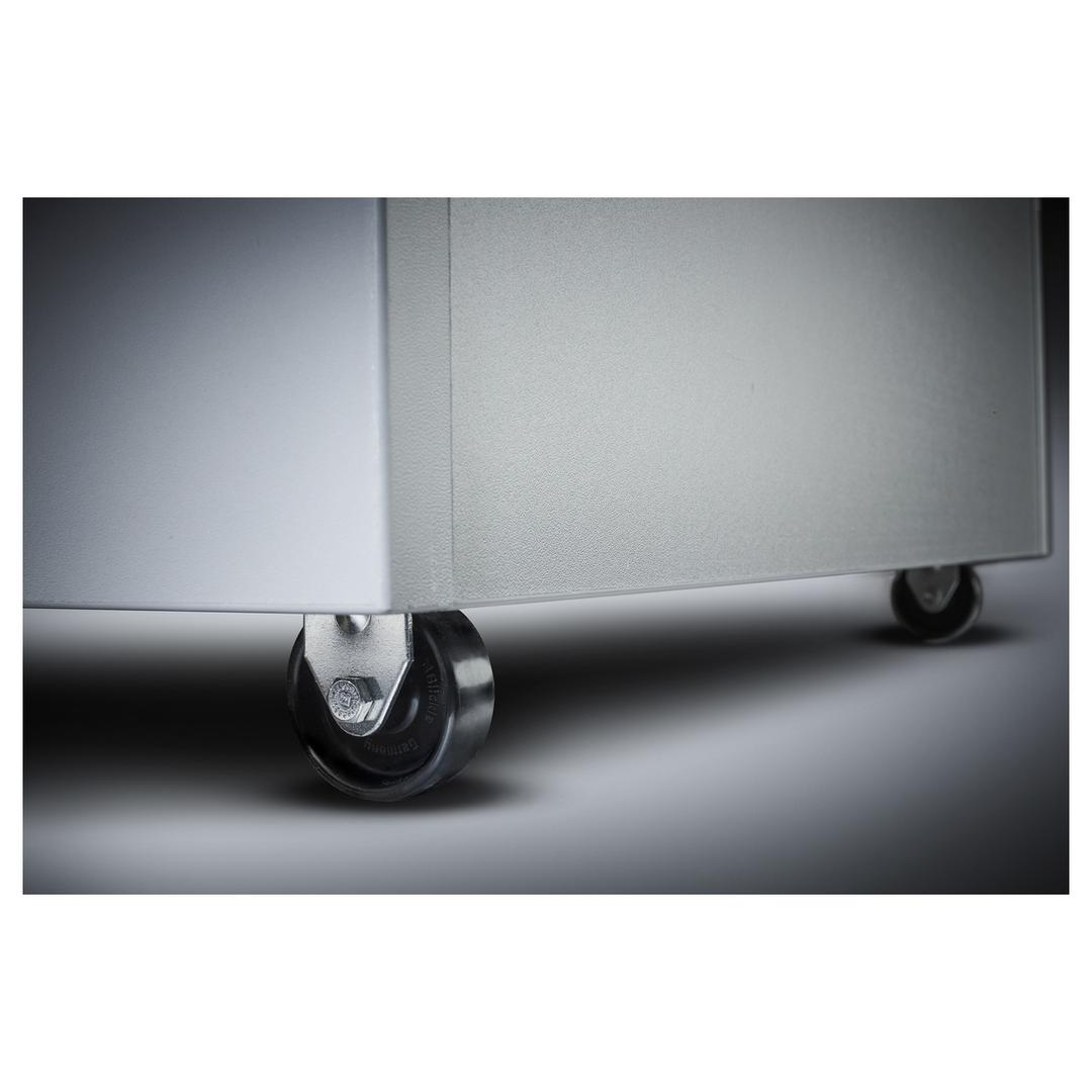 Destructeur de documents très confidentiels P5 Coupe croisée Professional 519 2 x 15 mm DAHLE — Détails roulettes