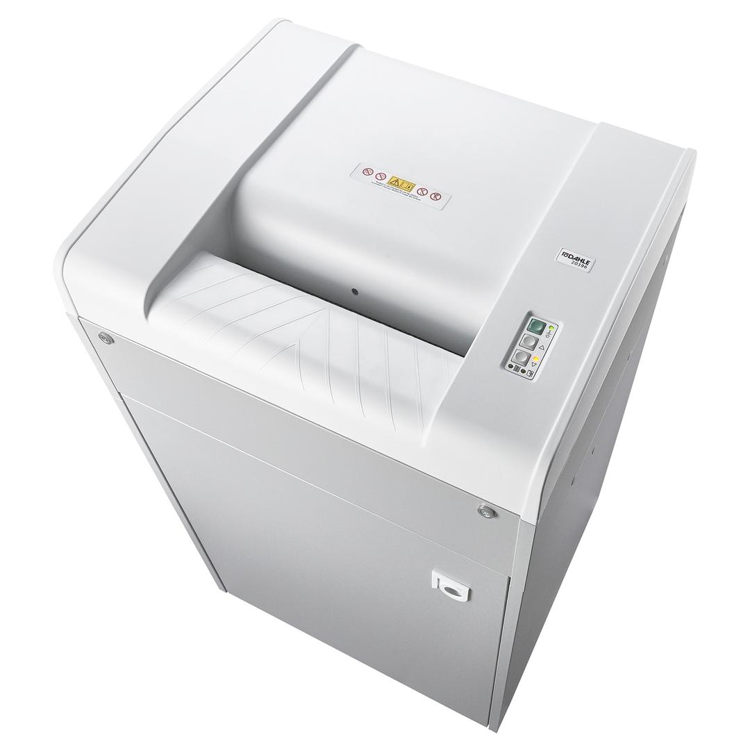 Destructeur de documents très confidentiels P5 Coupe croisée Professional 519 2 x 15 mm DAHLE — Vue de dessus