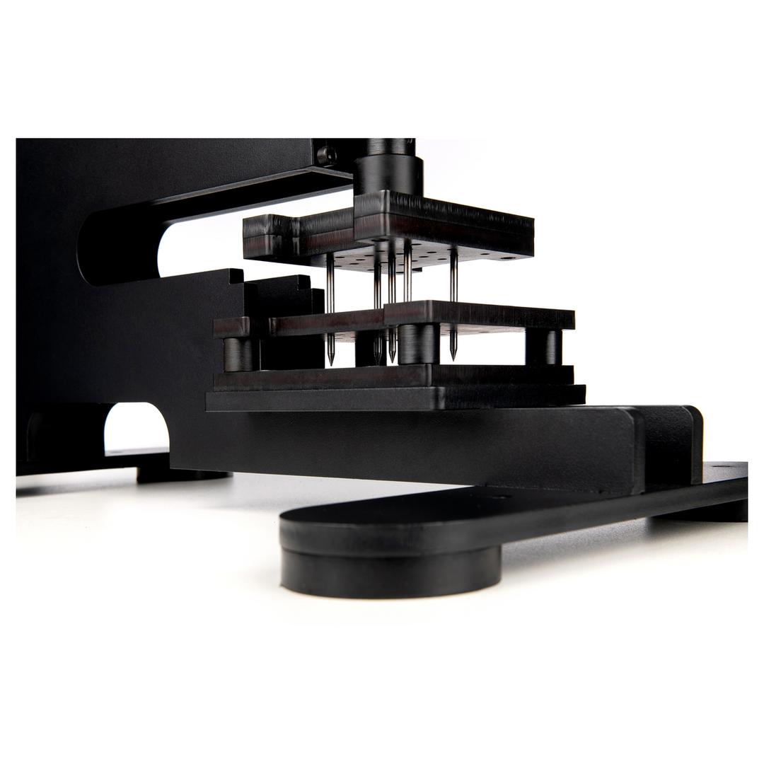 Destructeur MMD360+ Media Terminator PRODEVICE — Détails poinçons ssd téléphone tablette