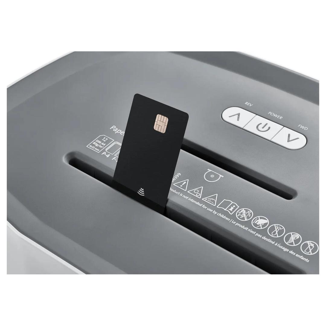 Destructeur de documents confidentiels P4 Coupe croisée Papersafe PS260 4 x 12 mm DAHLE — Insertion cd