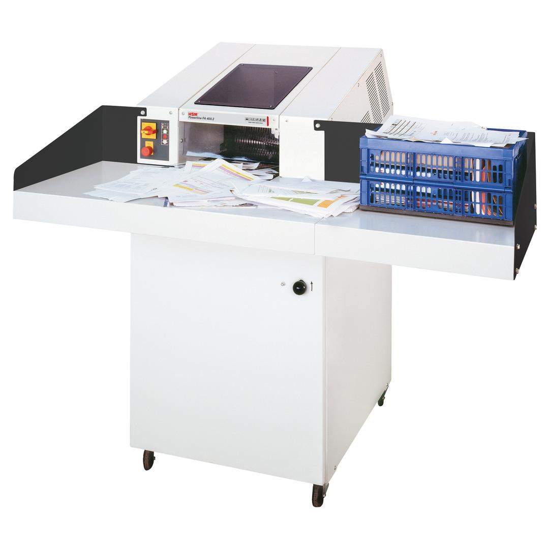Elargissement de 600 mm de la table d'alimentation (à gauche) HSM — En fontionnement