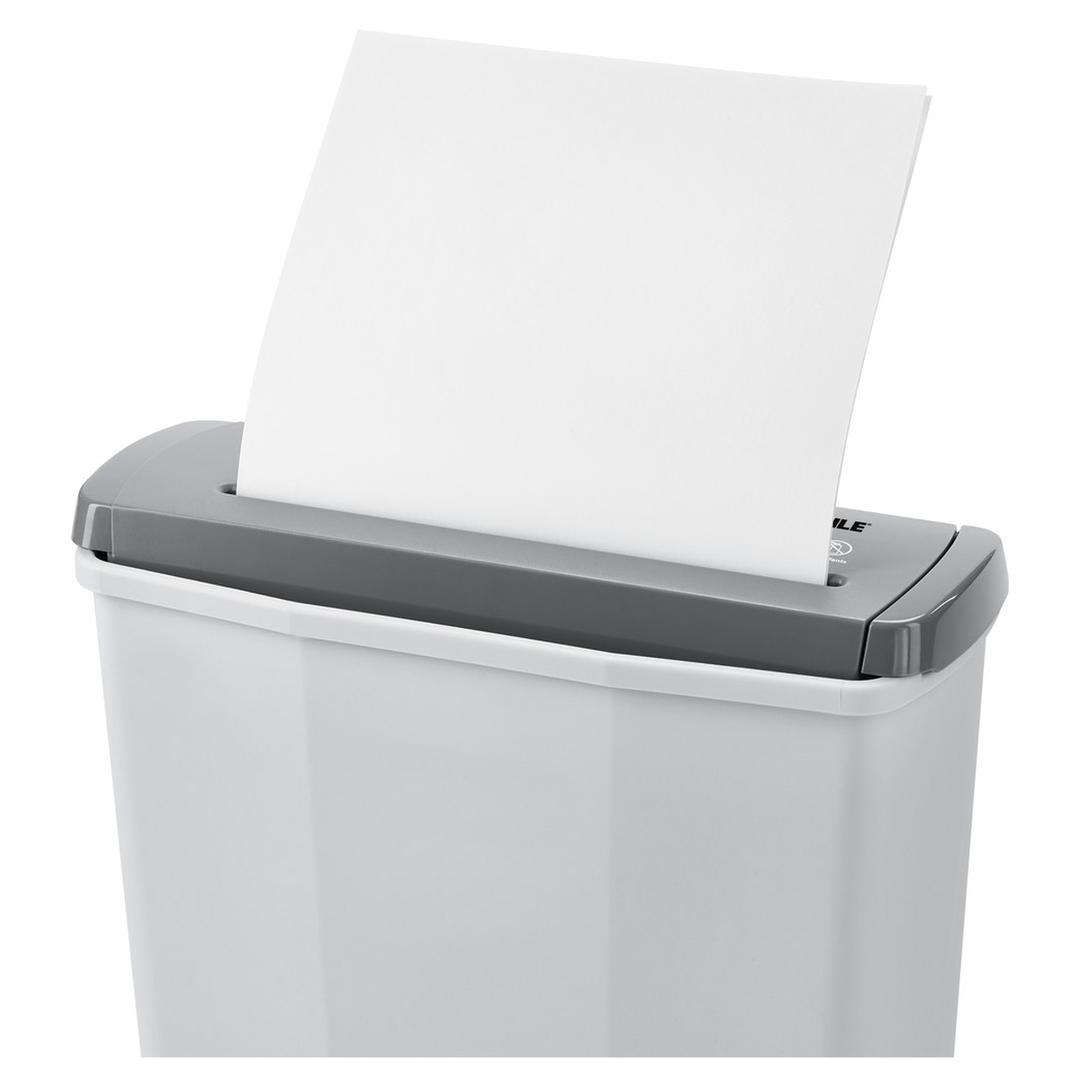 Destructeur de documents P2 Coupe droite PaperSAFE 60 6 mm DAHLE — Insertion papier