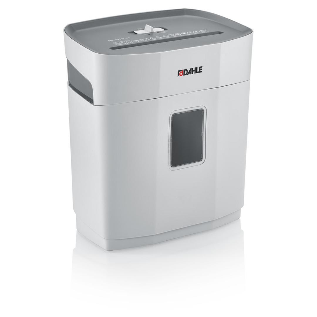 Destructeur de documents confidentiels P4 Coupe croisée PaperSAFE 100 5 x 18 mm DAHLE — Vue de droite