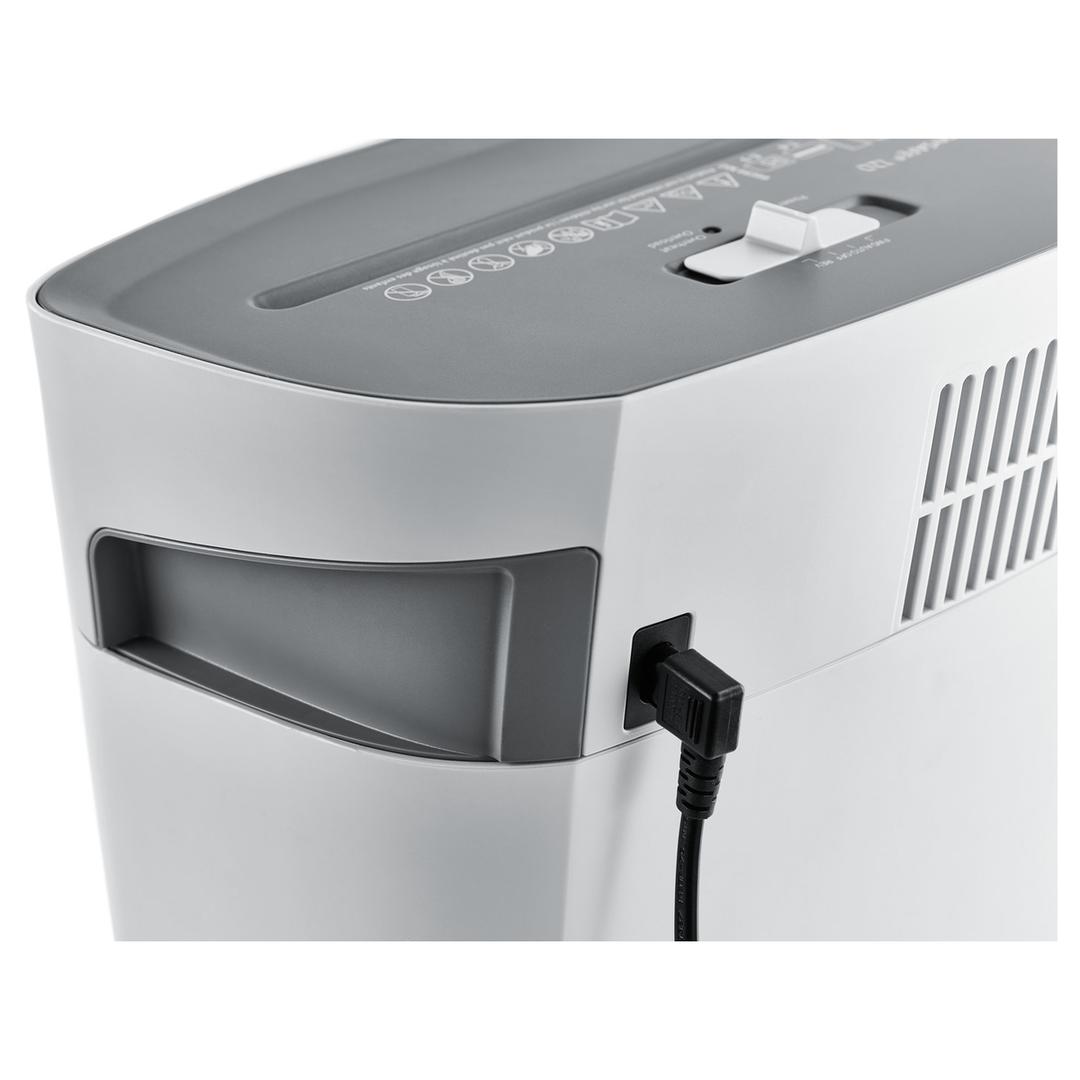 Destructeur de documents confidentiels P4 Coupe croisée PaperSAFE 120 5 x 18 mm DAHLE — Alimentation