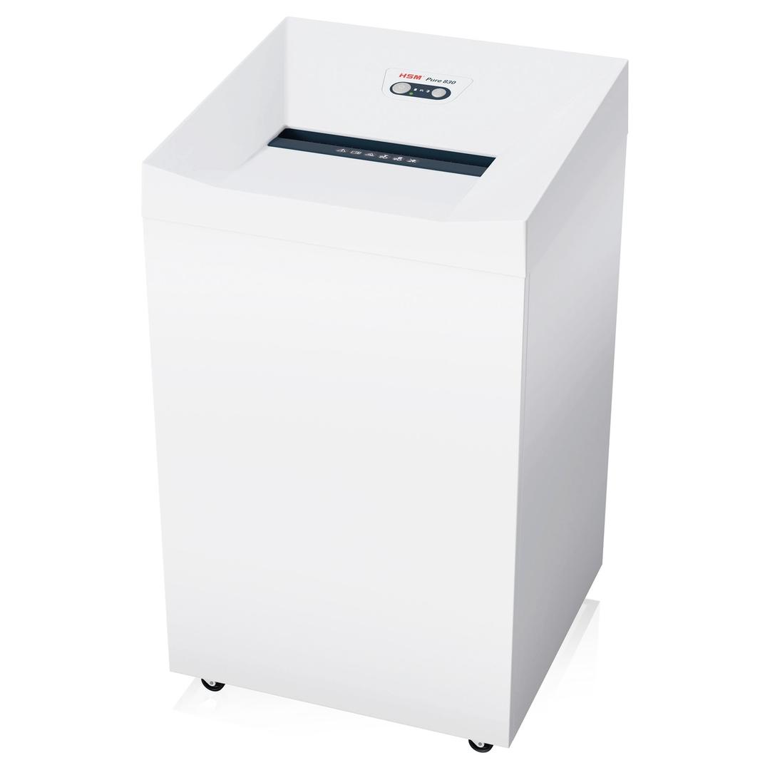 Destructeur de documents confidentiels P4 Coupe croisée 830 Pure 4,5 x 30 mm HSM — Base
