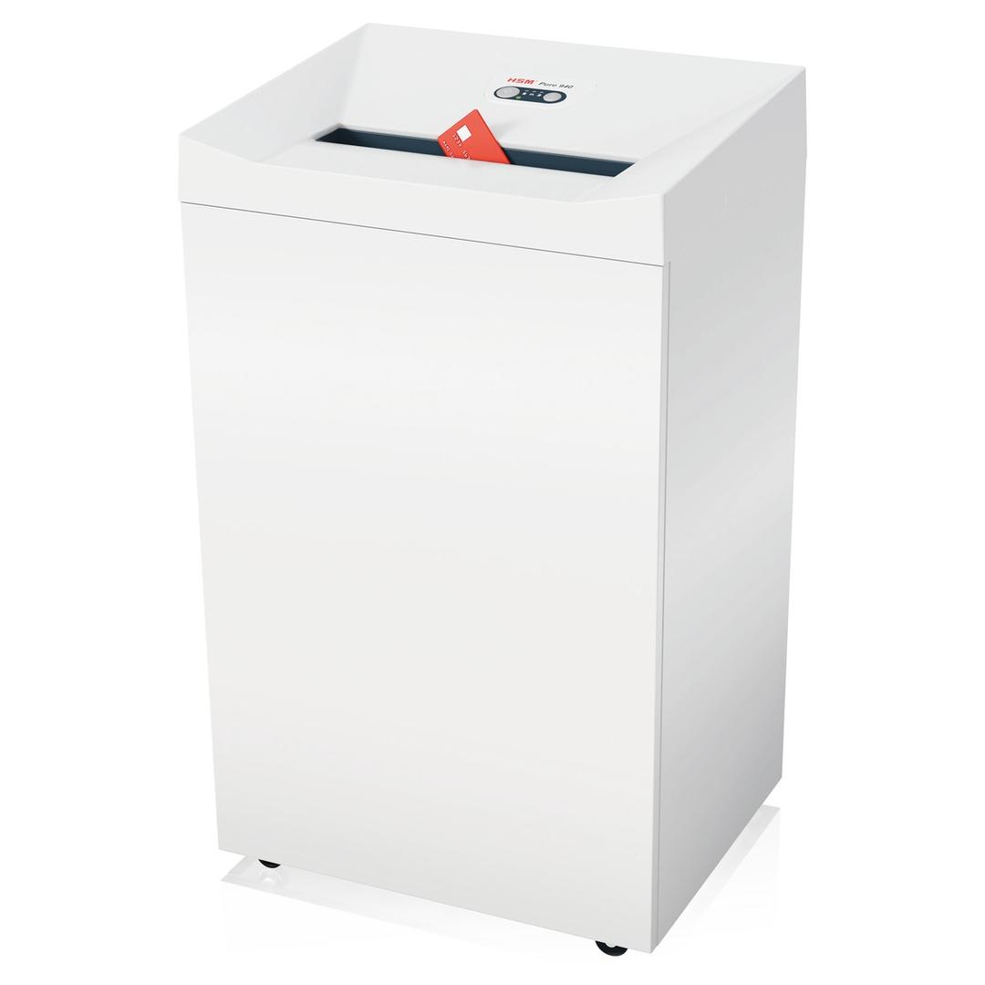 Destructeur de documents P2 Coupe droite 940 Pure 5,8 mm HSM — Insertion carte de crédit