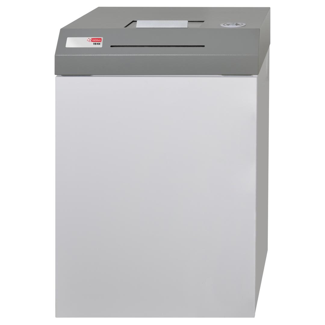 Destructeur de documents confidentiels P4 Coupe croisée 115 OmniShred CP4 3,6 x 43 mm huileur automatique INTIMUS — Vue de haut