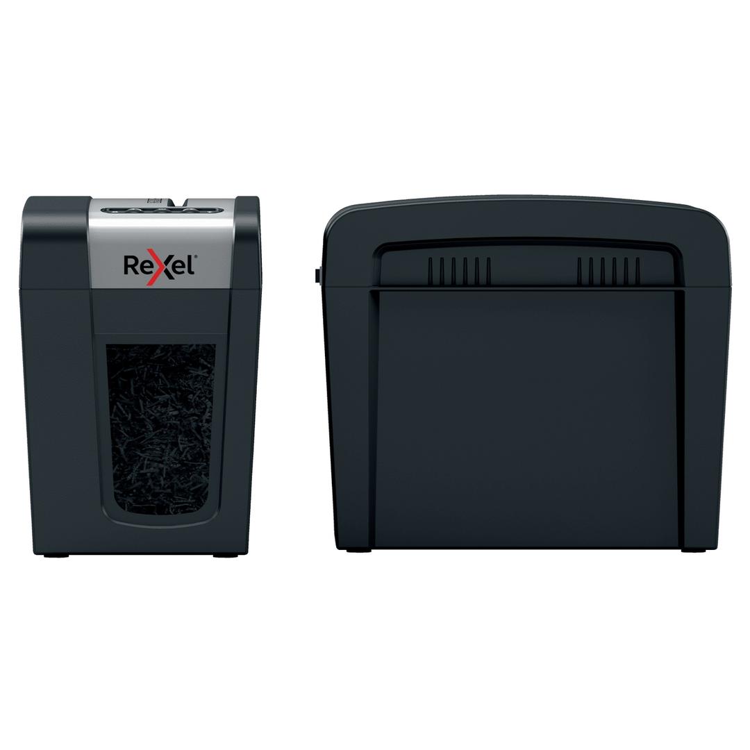 Destructeur de documents très confidentiels P5 Coupe croisée Secure MC3-SL 2 x 15 mm REXEL — Vue d'ensemble
