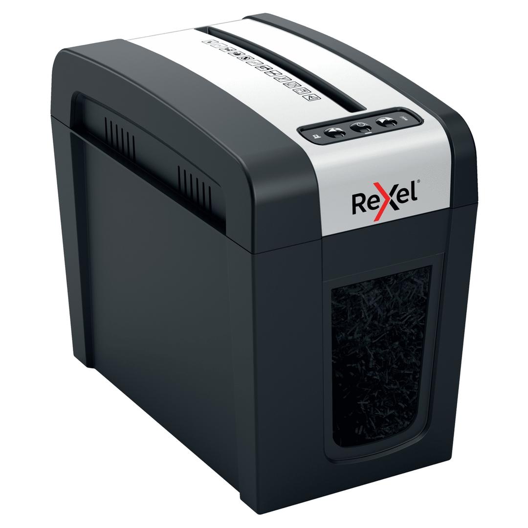 Destructeur de documents très confidentiels P5 Coupe croisée Secure MC3-SL 2 x 15 mm REXEL — Vue de droite