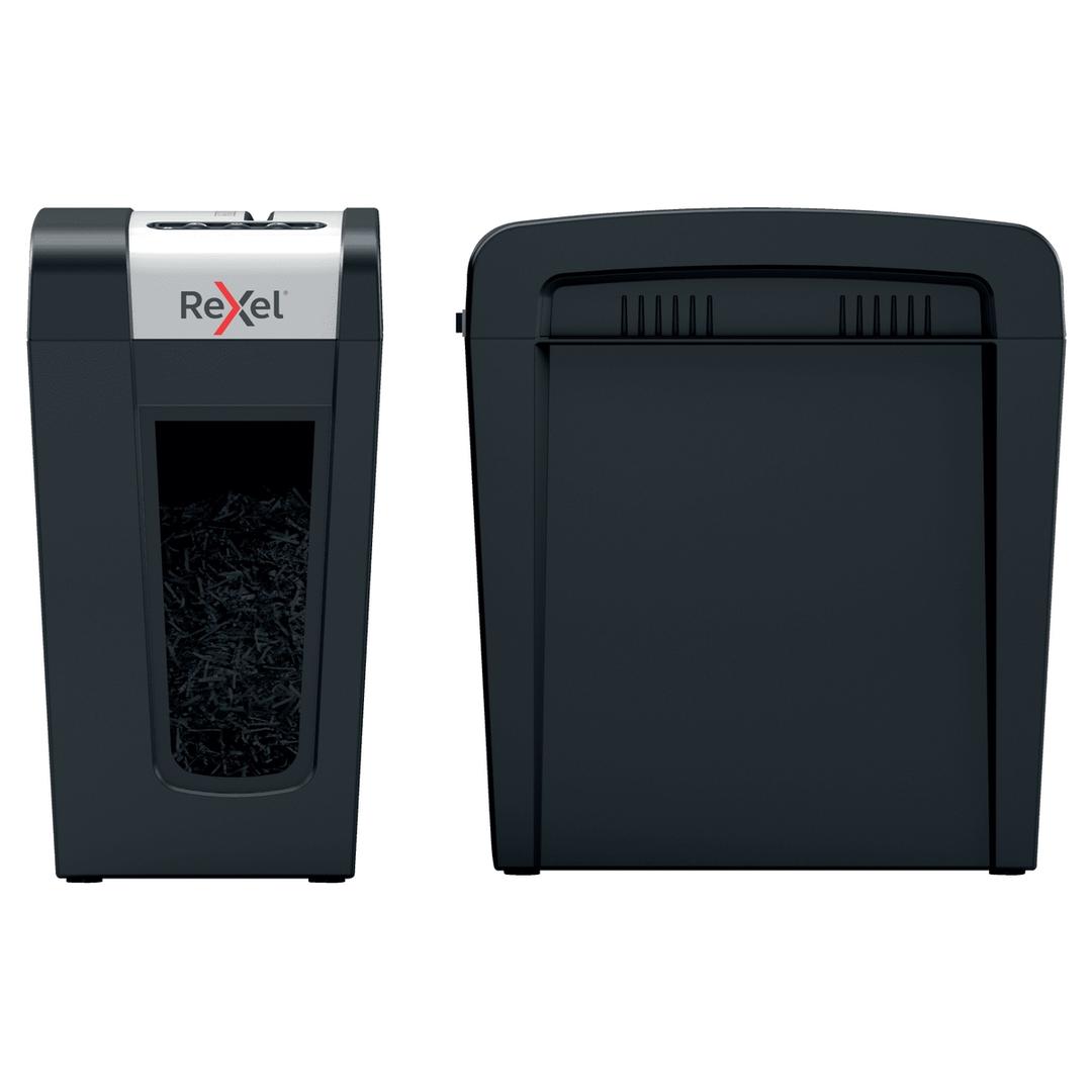 Destructeur de documents très confidentiels P5 Coupe croisée Secure MC4-SL 2 x 15 mm REXEL — Vue d'ensemble