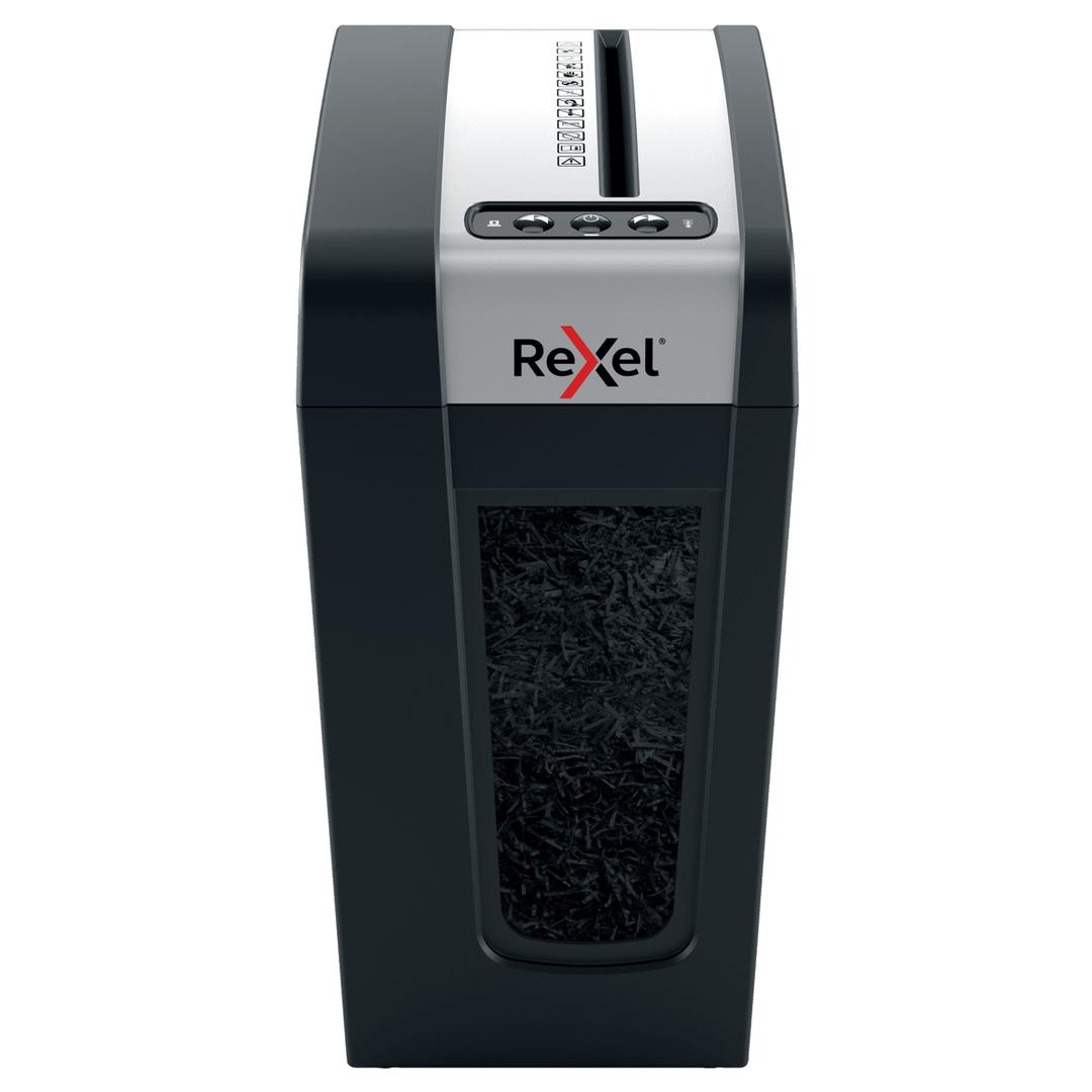 Destructeur de documents très confidentiels P5 Coupe croisée Secure MC4-SL 2 x 15 mm REXEL — Vue de face