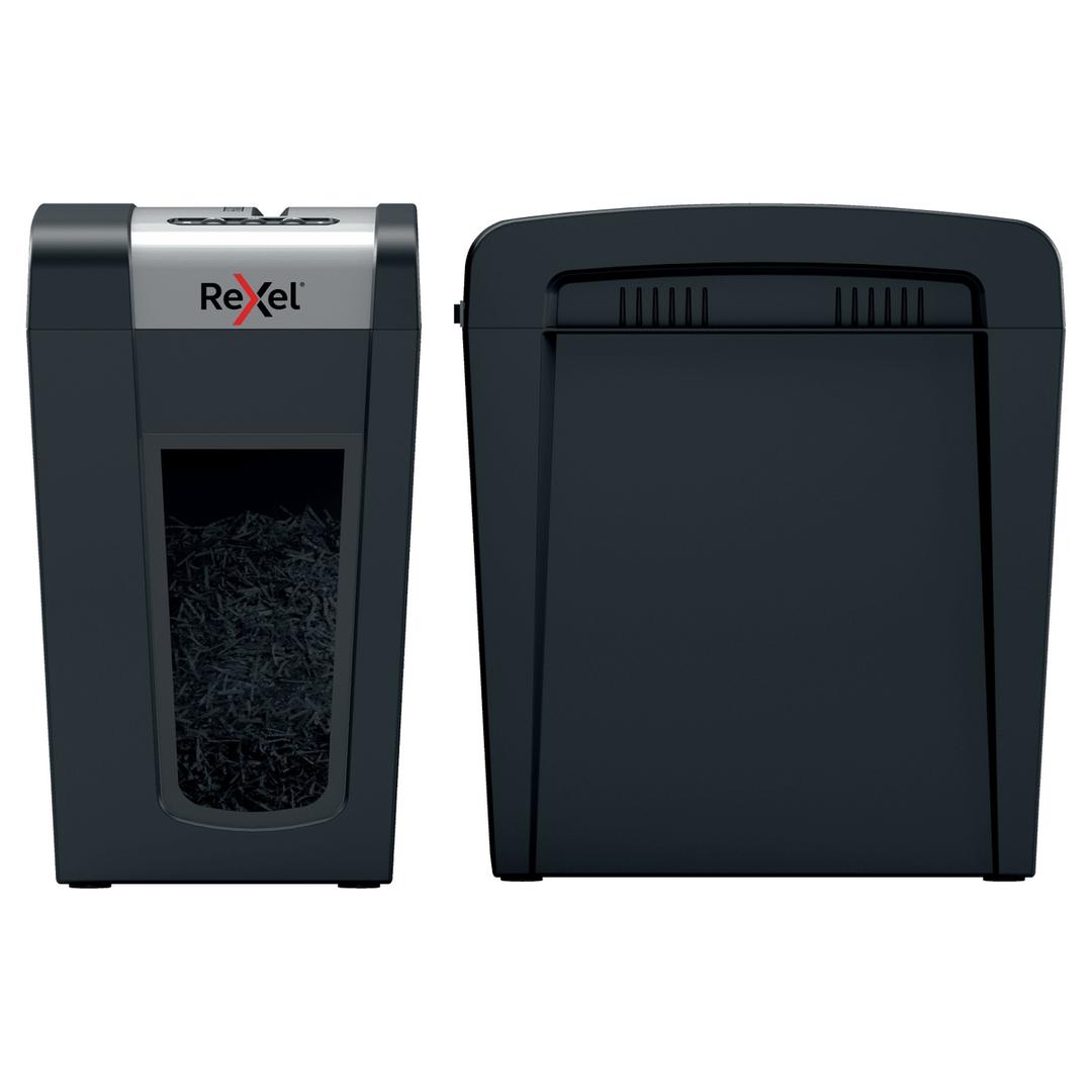 Destructeur de documents très confidentiels P5 Coupe croisée Secure MC6-SL 2 x 15 mm REXEL — Vue d'ensemble