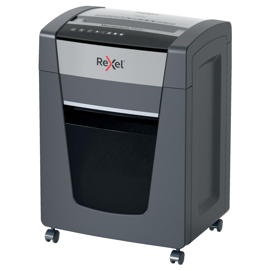 Destructeur de documents très confidentiels P5 Coupe croisée Momentum P515+ 2 x 15 mm REXEL — Base