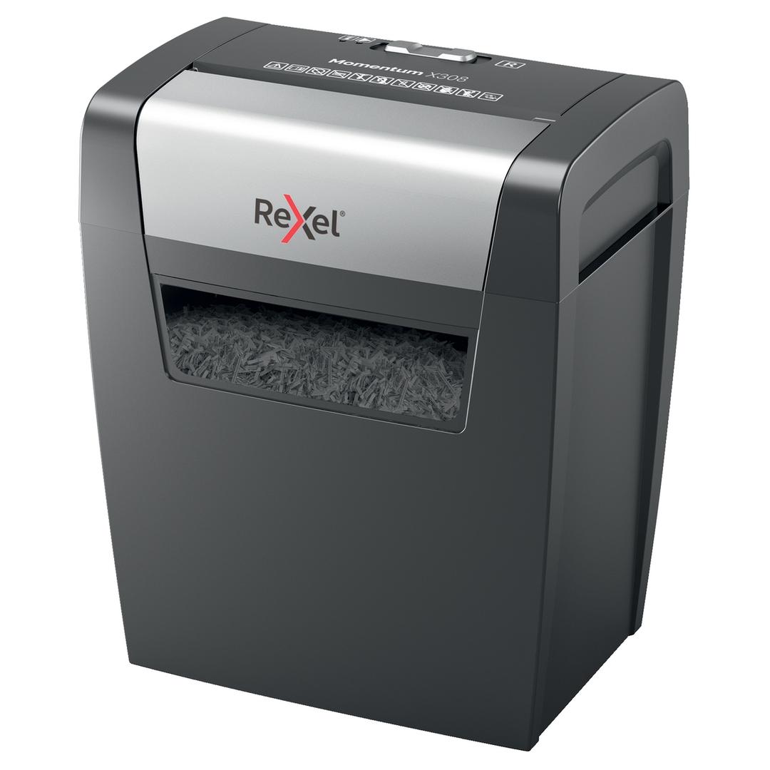 Destructeur de documents P3 Coupe croisée Momentum X308 5 x 42 mm REXEL — Base