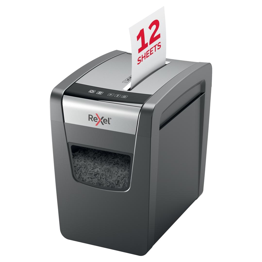 Destructeur de documents P3 Coupe croisée Momentum X312-SL 5 x 42 mm REXEL — Insertion papier