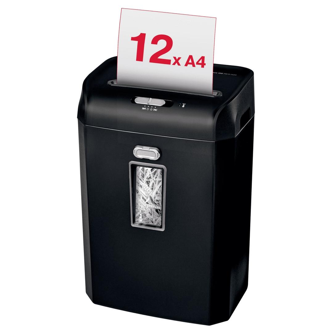 Destructeur de documents P2 Coupe droite Promax QS RES1123 6 mm REXEL — Insertion papier