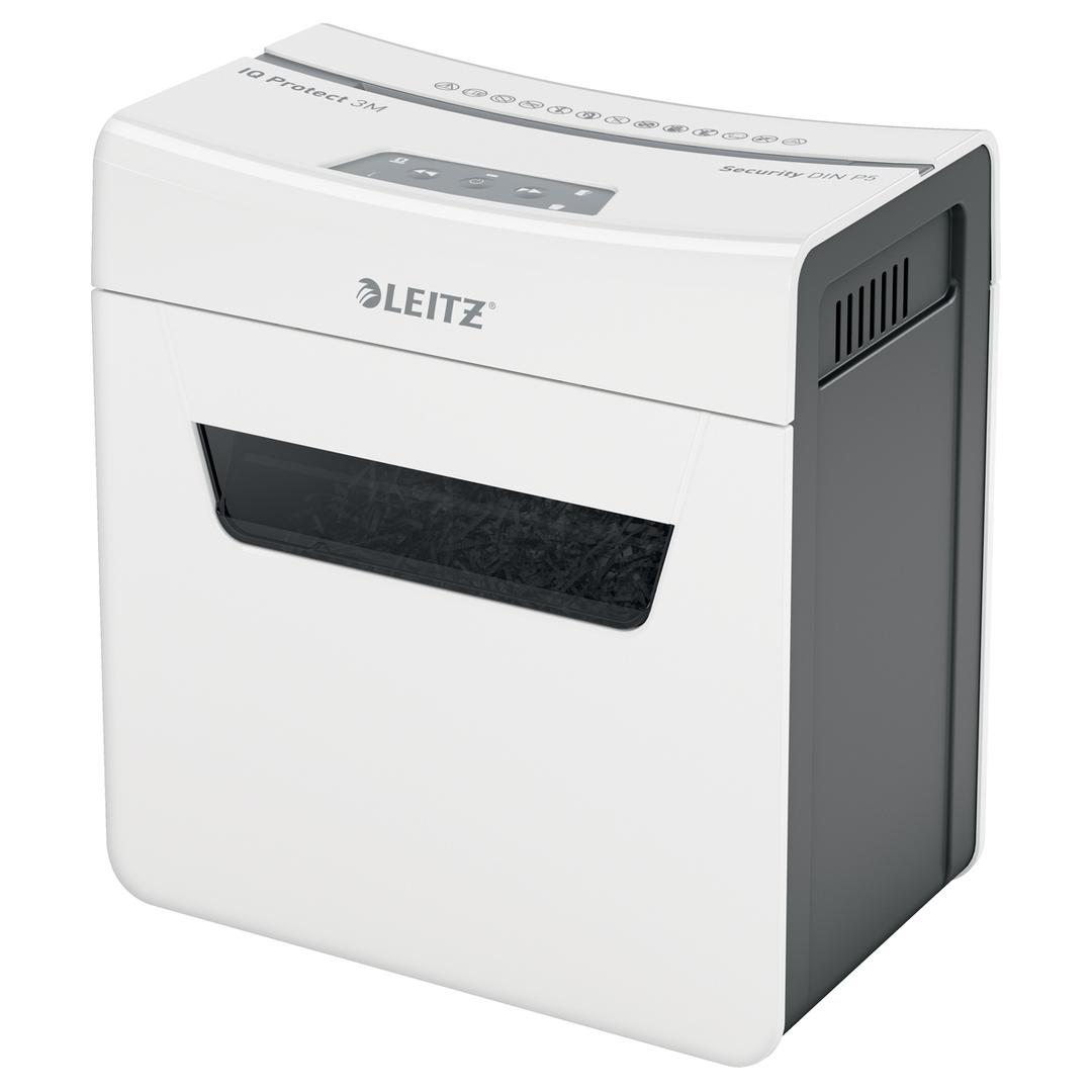Destructeur de documents très confidentiels P5 Coupe croisée IQ Protect 3M 2 x 15 mm LEITZ — Base