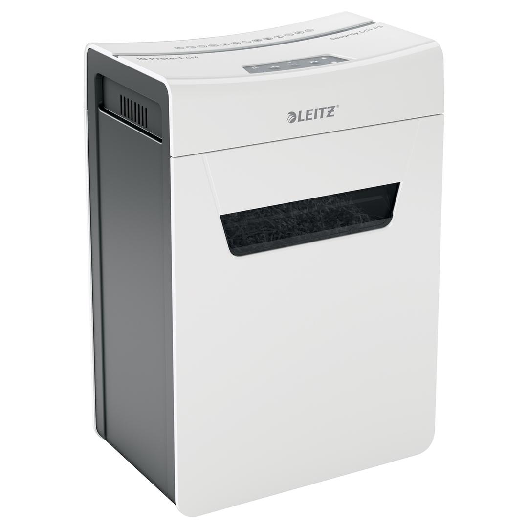 Destructeur de documents très confidentiels P5 Coupe croisée IQ Protect 6M 2 x 15 mm LEITZ — Vue de droite