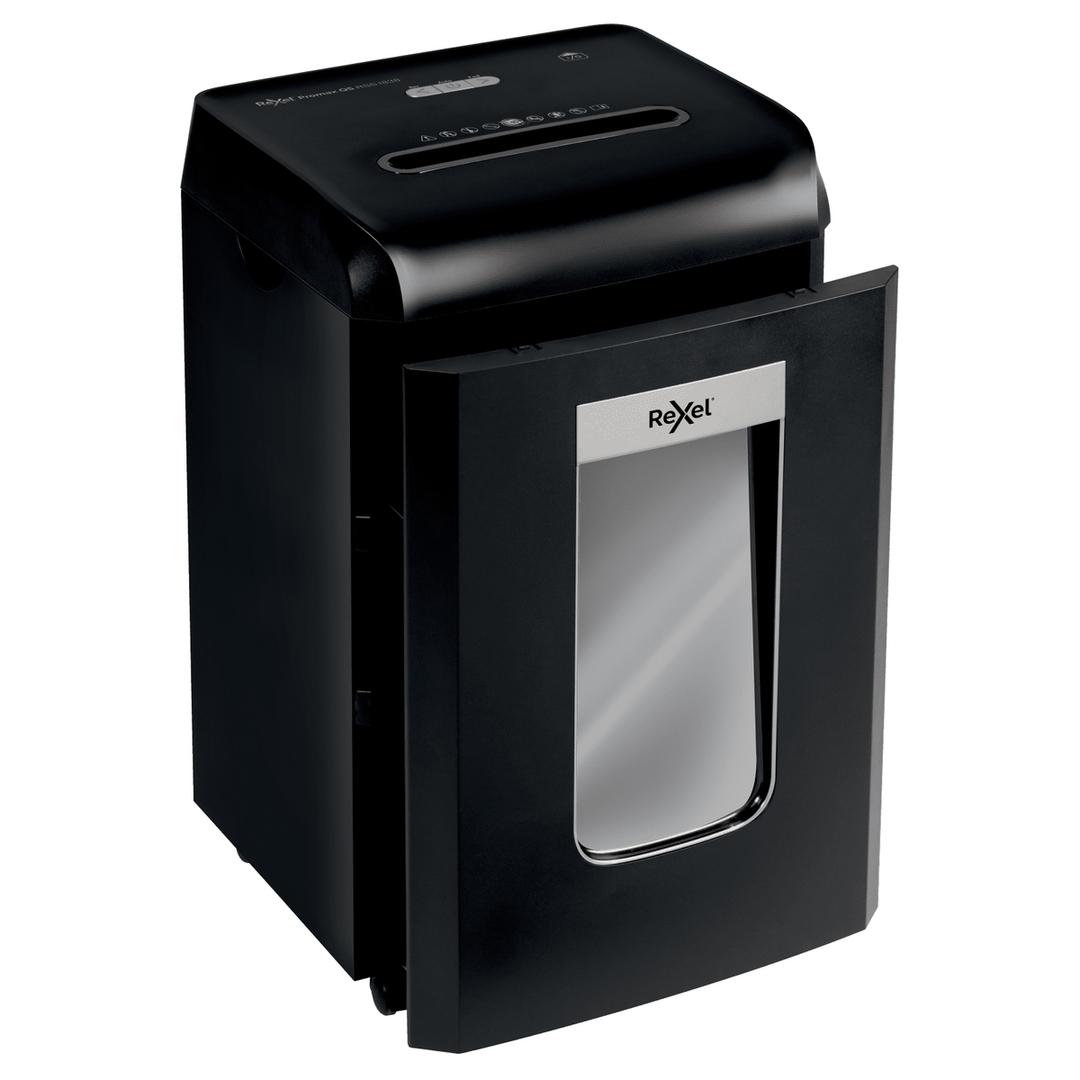 Destructeur de documents confidentiels P4 Coupe croisée Promax QS RSS1838 4 x 40 mm REXEL — Bac extractible