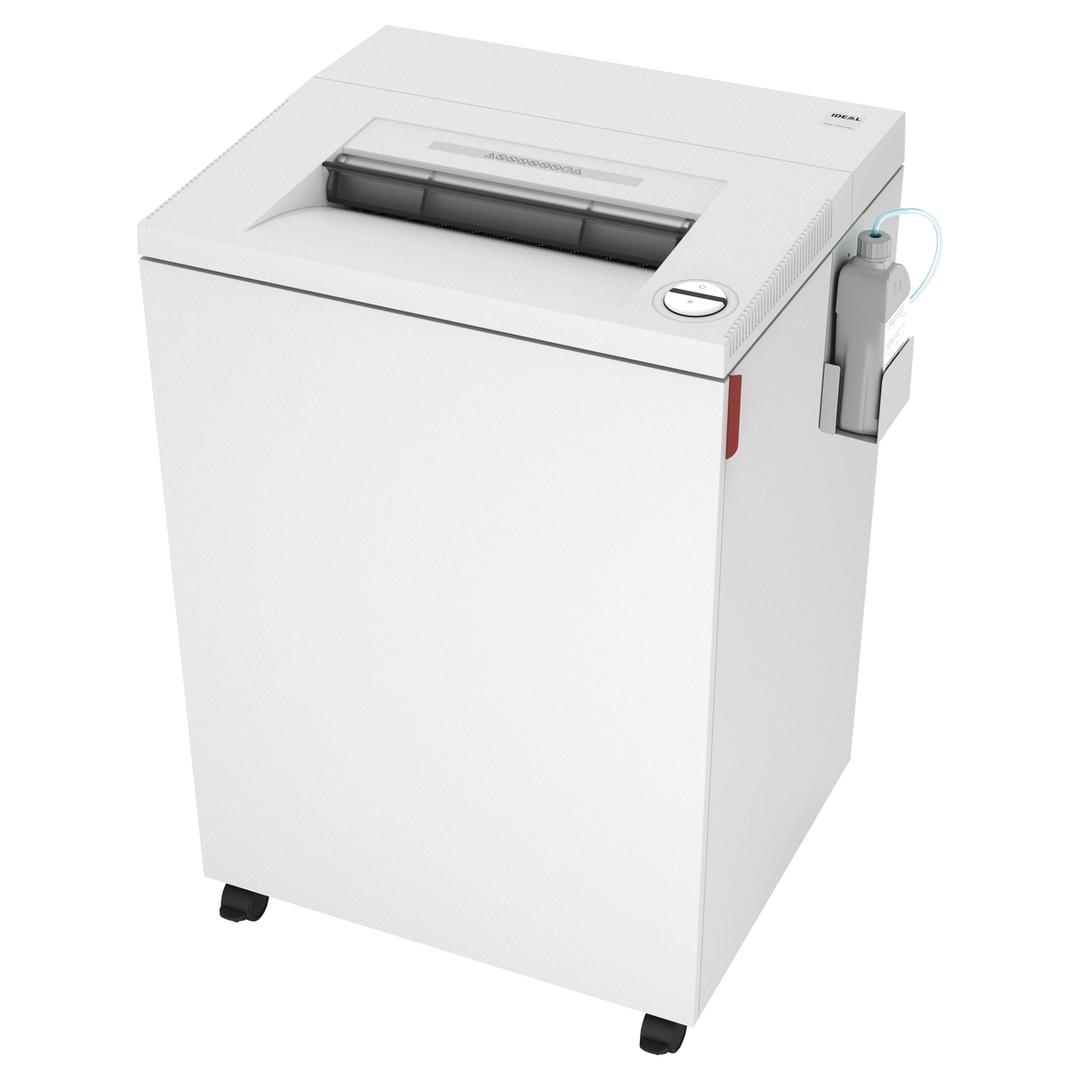 Destructeur de documents très confidentiels P5 Coupe croisée 4003 CC/O 2 x 15 mm équipé d'un huileur automatique IDEAL — Base