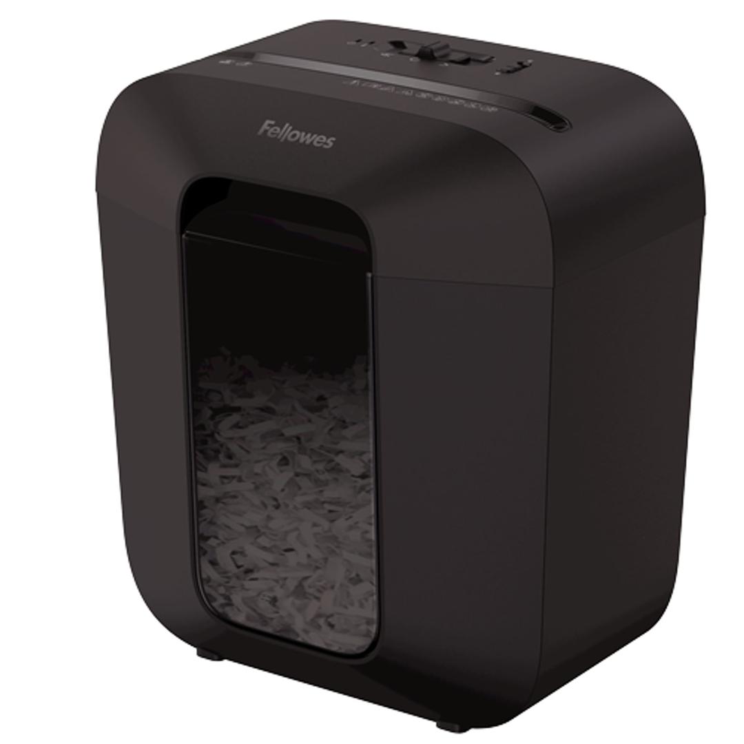 Destructeur de documents confidentiels P4 Coupe croisée Powershred LX25 4 x 37 mm FELLOWES — Vue  globale - Destructeur de papier fellowes