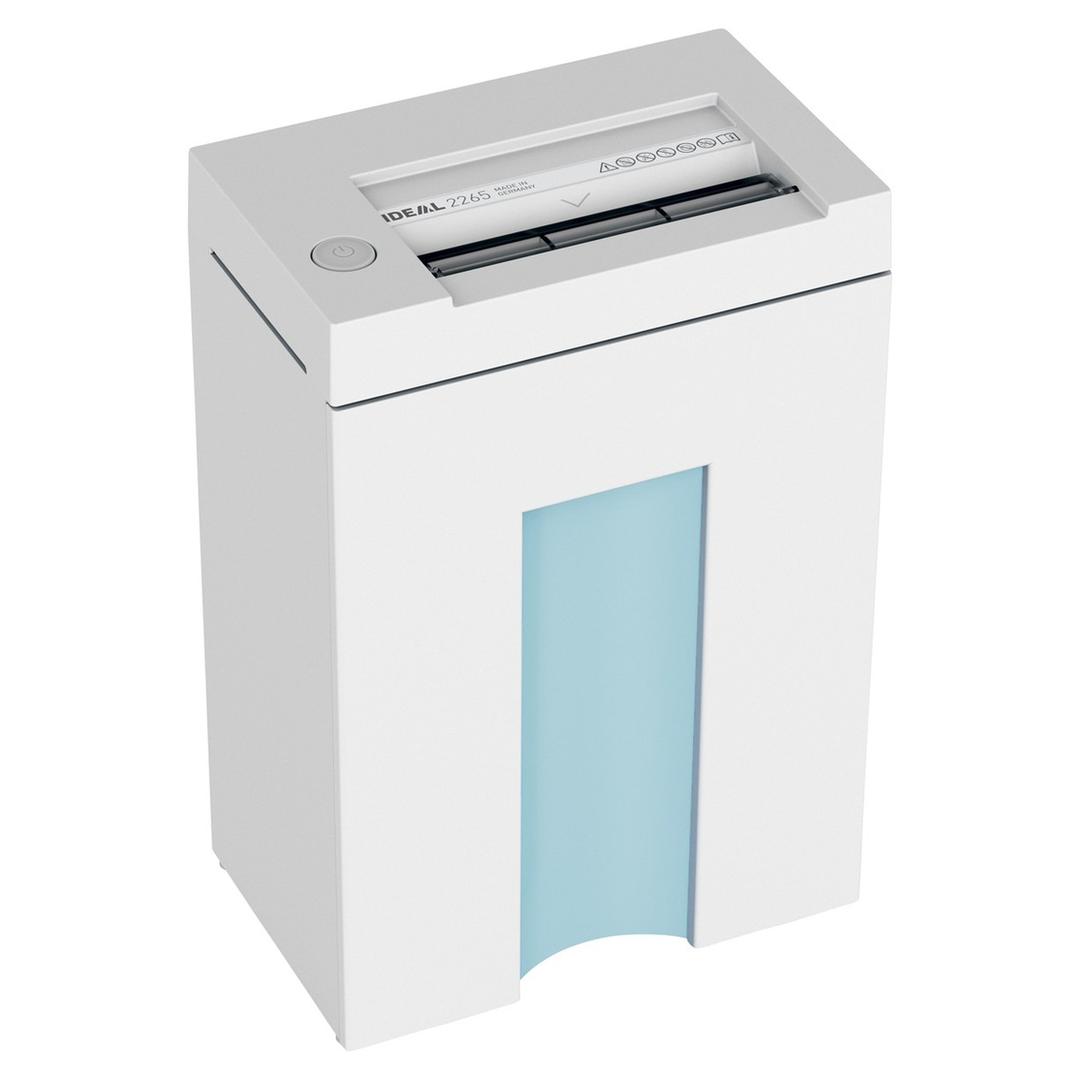 Destructeur de documents très confidentiels P5 Coupe croisée 2265 C/C 2 x 15 mm IDEAL — Vue de droite