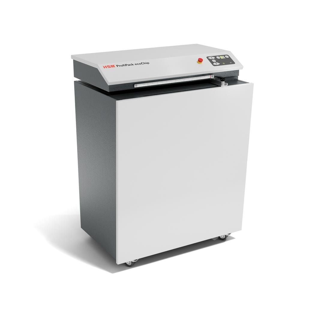 Matelasseur de cartons pour calage ecoChip standard ProfiPack monophasé HSM — Vue de droite